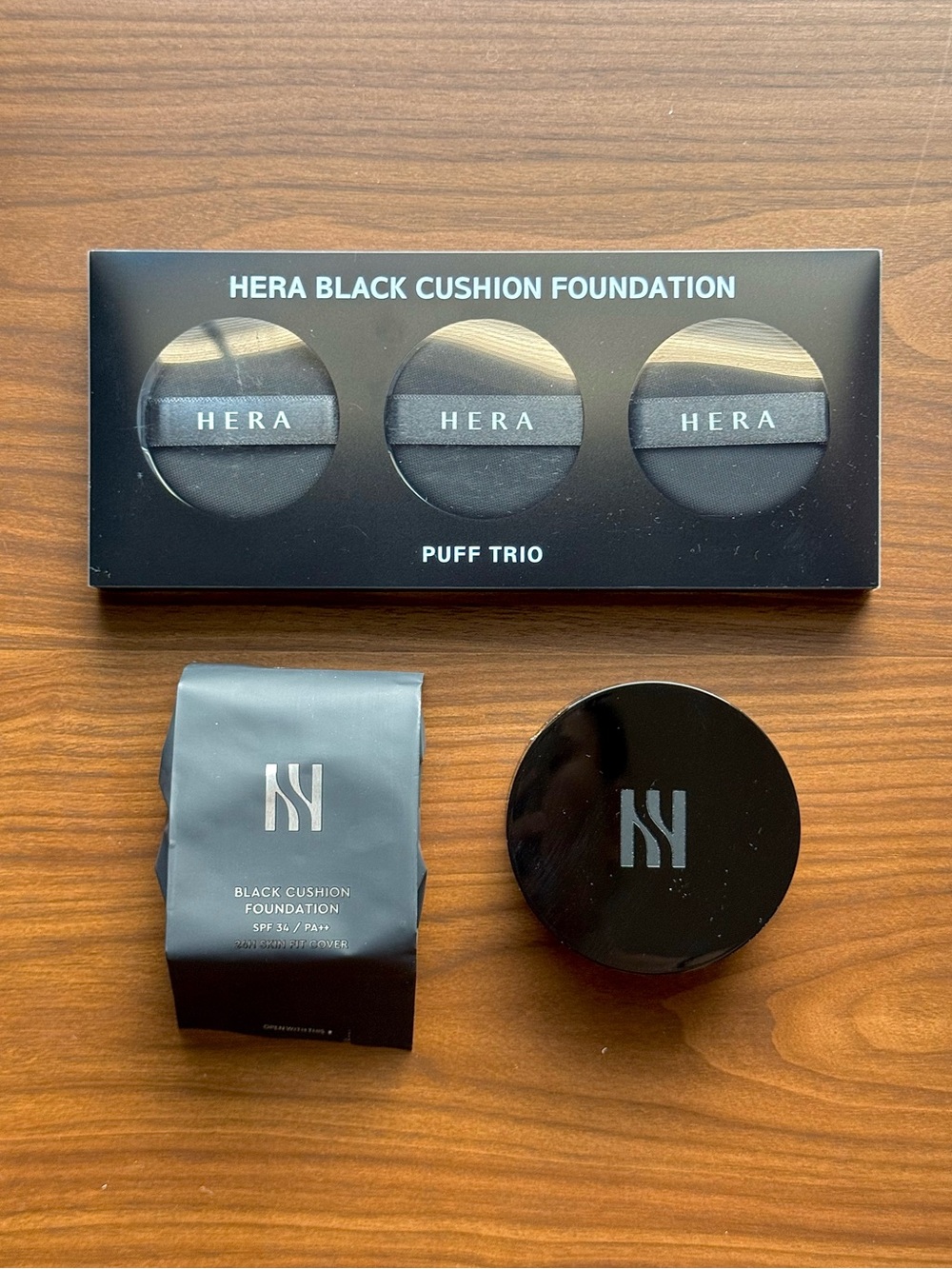 hera black cushion foundation bundle
